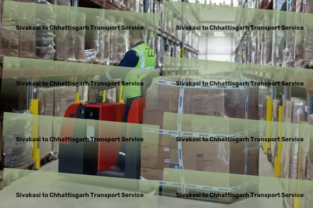 Sivakasi to Chhattisgarh Transport Professional courier solutions