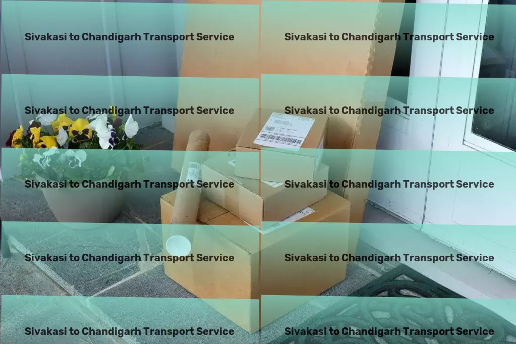 Sivakasi to Chandigarh Transport Local cargo forwarding