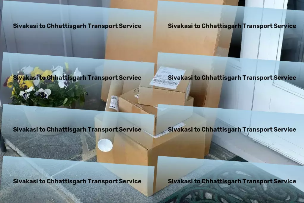 Sivakasi to Chhattisgarh Transport A leap forward in logistic solutions for India. - Specialized vehicle transport