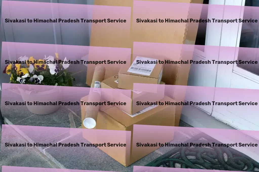 Sivakasi to Himachal Pradesh Transport ]Trust us to elevate your goods transit experience within India. - National freight solutions