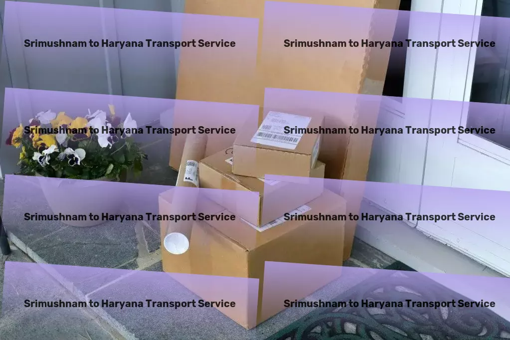 Srimushnam to Haryana Transport Optimized transport solutions tailored just for India! - Urban freight and logistics