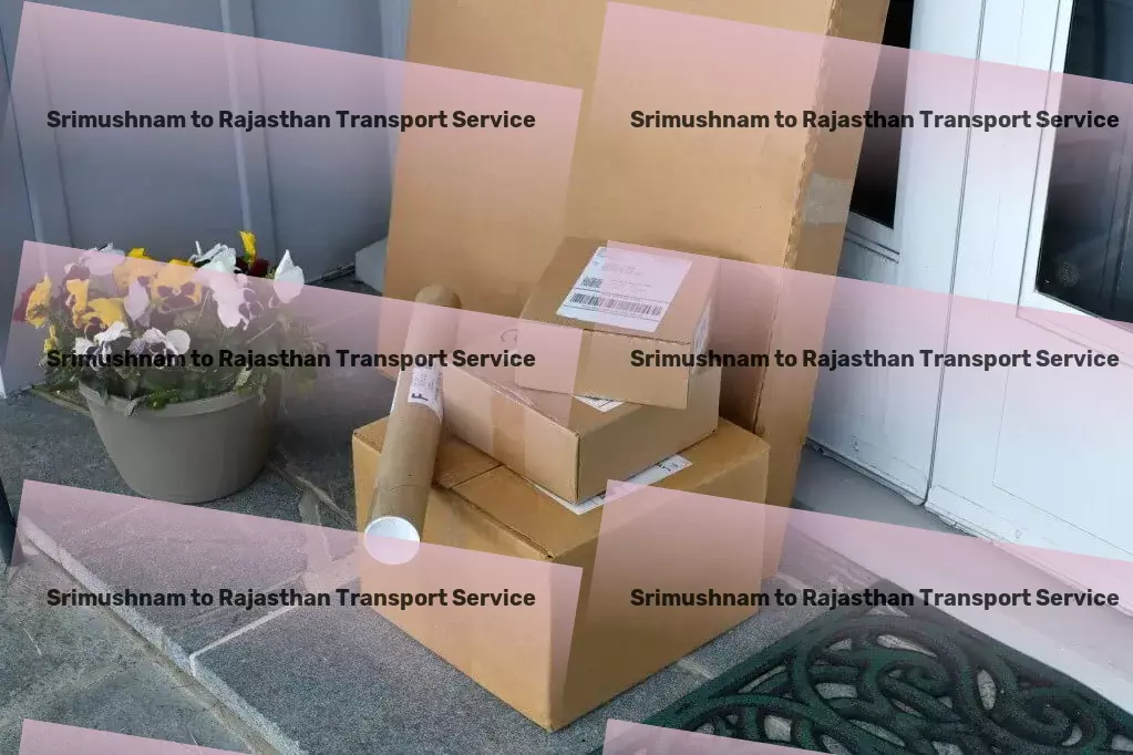 Srimushnam to Rajasthan Transport Precision-driven transportation solutions for India. - Fast furniture delivery