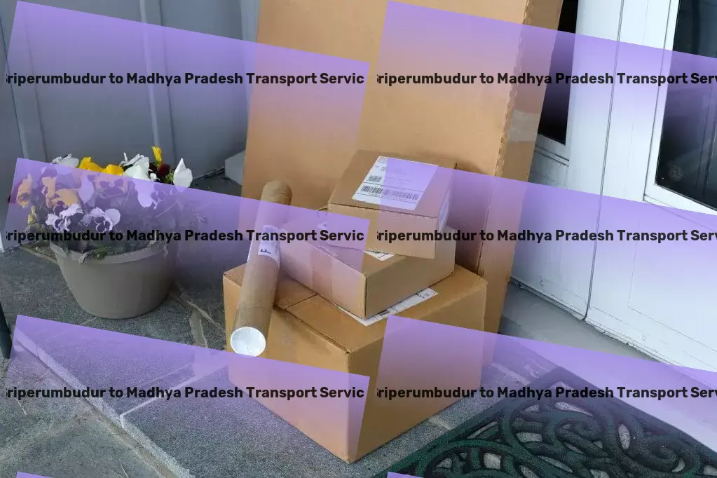 Sriperumbudur to Madhya Pradesh Transport Full truckload shipping