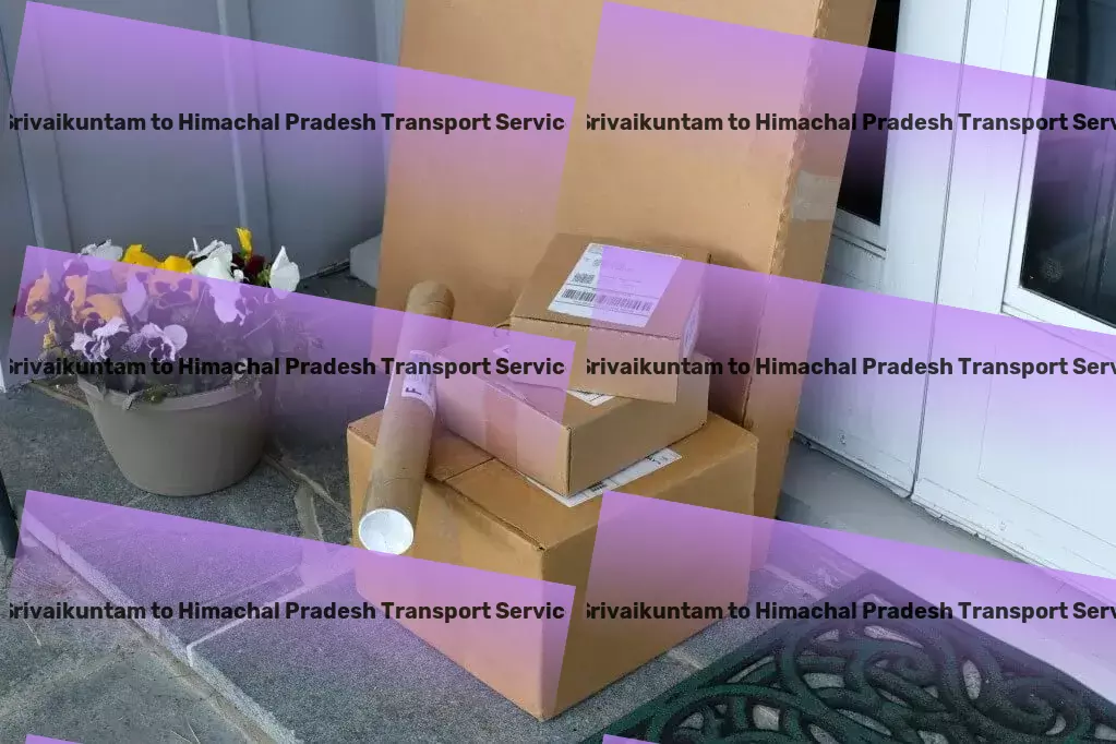 Srivaikuntam to Himachal Pradesh Transport High-speed logistics solutions