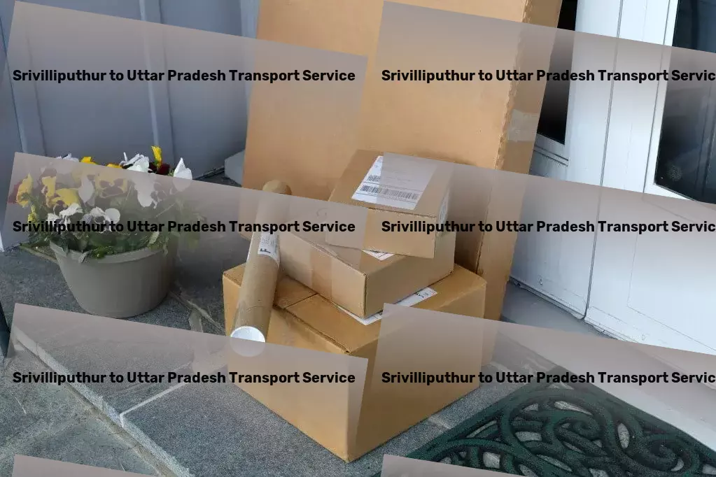 Srivilliputhur to Uttar Pradesh Transport National parcel transport